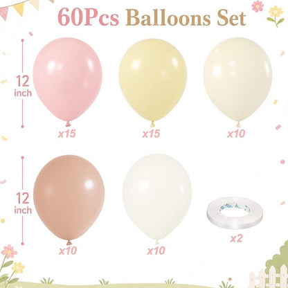 Pink and Yellow Balloons - Image 2