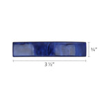 Navy Blue Hair Barrette for Thin Hair, Classic Rectangle French Barrette for Women, Lightweight and Comfortable, Strong Hold, Nacro Ocean | France Luxe