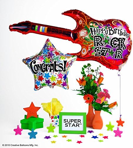 Mfg. Happy Weight Super Star Heavy Balloon Neon Asst., 10 Piece - Image 2