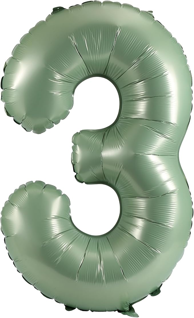 YPSelected 32 Inch Large Foil Helium Number Balloon Birthday Wedding Party 0-9 by YPSelected