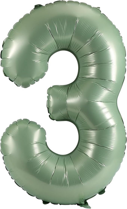 YPSelected 32 Inch Large Foil Helium Number Balloon Birthday Wedding Party 0-9 by YPSelected