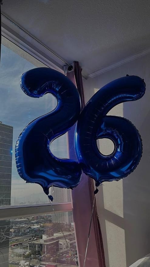 Night Blue Number 6 Balloon 40 inch, 6th Birthday Party Balloons Decorations | - Image 5
