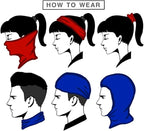 Neck Gaiter Face Cover - Sun Protection Mask Balaclava for Men and Women