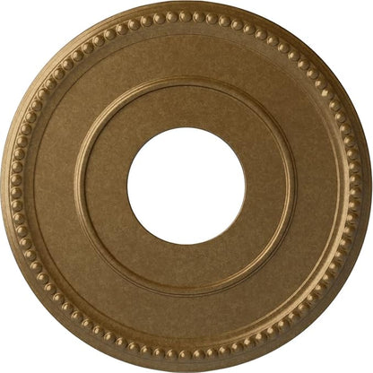 Ekena Millwork Bradford Ceiling Medallion, Pale Gold by EkenaMillwork