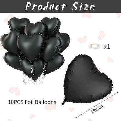 Foil Heart Balloons - Image 2