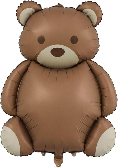 Matte Teddy Bear Balloon 1PCS by Unknown