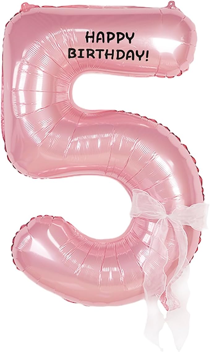 Happy birthday Big Number Balloons Foil Birthday Balloon Number Balloons Happy by MPRVAKYF