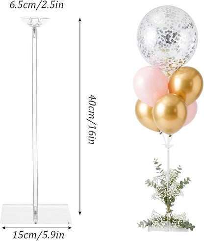 6 Pack Acrylic Balloon Stand Kit - Image 2