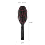 Cricket Static Free Cushion Styling 220 Hair Brush - Smoothing, Detangling, and Frizz-Free Styling - Anti-Static Metal Bristles for Thick, Curly, and Heavy Hair