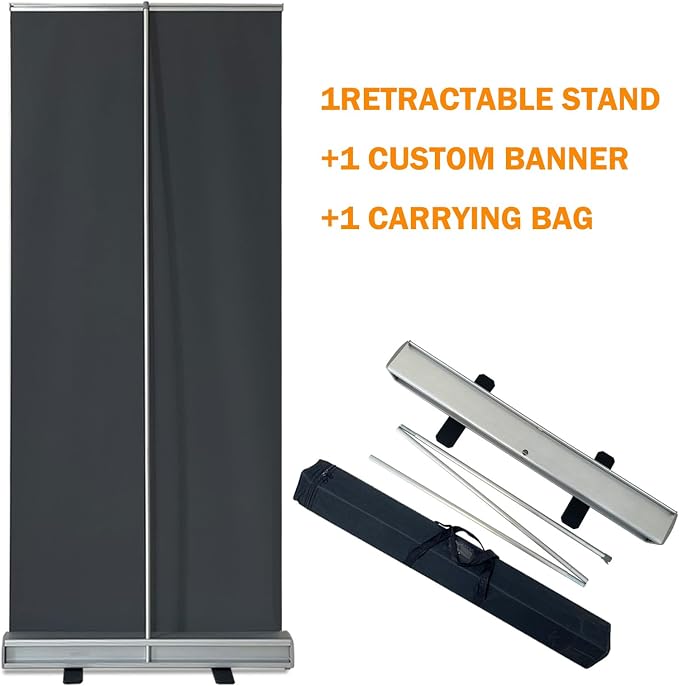 CUSTOM Retractable Banner Stand, Banners are made from curl-free fabric - Image 7