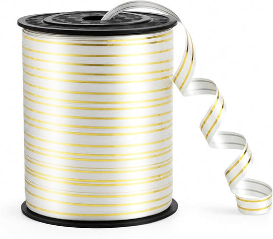 TONIFUL 250 Yards Silver Curling Ribbon by TONIFUL