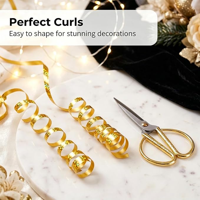 Gold Ribbon, 500 Yard Curling Ribbon - Image 6
