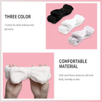 WSYUB Spa Headband, Makeup, Fluffy Makeup Headbands, Slumber Party Supplies, Facial Headbands Headband for Washing Face, Bow Hair Band