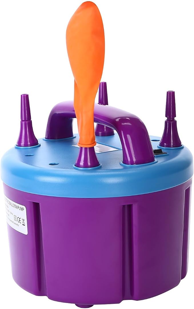 4 Nozzles Electric Balloon Pump, 900W Inflator - Image 7