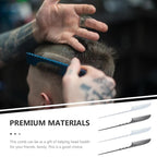Anti-Static Pin Tail Comb 8.81 Inch Hair Styling Tool for Natural Curly Thick Hair Professional Hairdressing Comb for Sectioning and Detangling