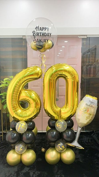 Gold 60 Balloon - Image 4