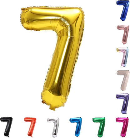 YPSelected 32 Inch Large Foil Helium Number Balloon Birthday Wedding Party 0-9 by YPSelected