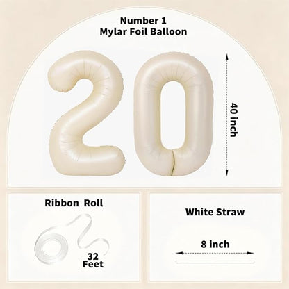 Number Balloons for Birthday Decorations - Image 2