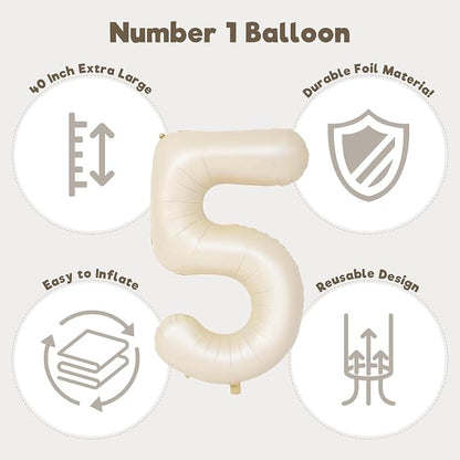 Number Balloons for Birthday Decorations - Image 3