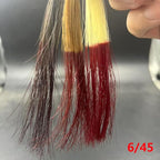 PureStyle 100ml Professional Permanent Hair Color Dye Cream Ammonia Free, Long Lasting Deep Red Color, 100% Gray Coverage, Natural Shine, For All Hair Types Easy At Home Application