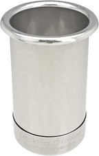 Docking Drawer 3" Stainless Steel Canister for Hot Tools, Capped Design, Safely Stow Styling Tools
