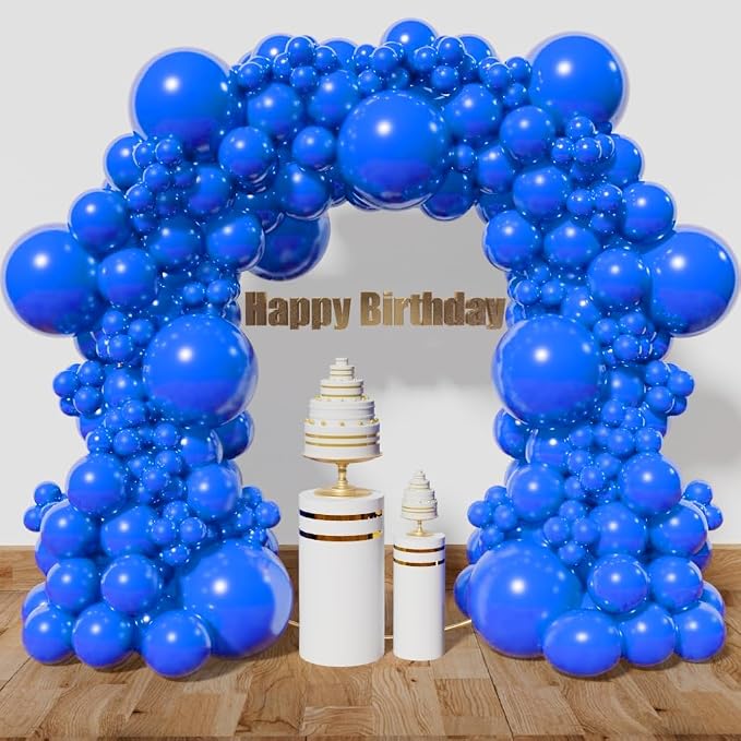 Blue Balloon Arch Kit 111Pcs 18 12 5 Inch Latex Party Balloons Garland by Kawkalsh