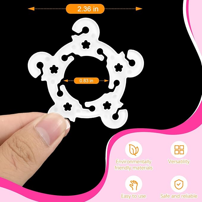 35Pcs Balloon Clips, Balloon Arch Connectors, Garland Holders - Image 2