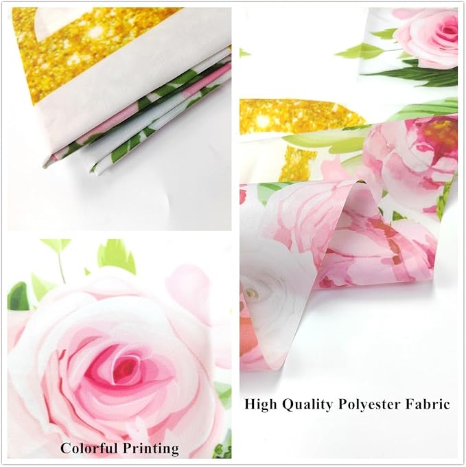 Just Married Wedding Backdrop Wedding Banner - Image 3