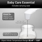 Vive No-Touch Forehead Thermometer - No Contact Infrared Digital Thermometer for Adults, Kids, Babies, & Objects - Touchless, Accurate Temporal Fever Sensor - Fast, Memory Recall, Large Display