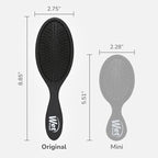 Wet Brush Original Detangler Hair Brush, Black Frost - Ultra-Soft IntelliFlex Bristles - Detangling Brush Glides Through Tangles For All Hair Types (Wet Dry & Damaged Hair) - Women & Men
