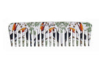 Rock & Ruddle Wide Tooth Comb. Perfect for Detangling Wet Hair and Applying Hair Color. Toucans Design