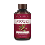 ISLA & FONTANE Jojoba Oil – 500ml (17 fl oz) | 100% Pure & Natural | Golden, Unrefined, Cold Pressed | Hexane-Free Carrier Oil for Skin, Hair, Face, Nails & Body Moisturizing