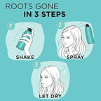 L'Oreal Paris Magic Root Cover Up Gray Concealer Spray Medium Brown 6 oz (3 pack)