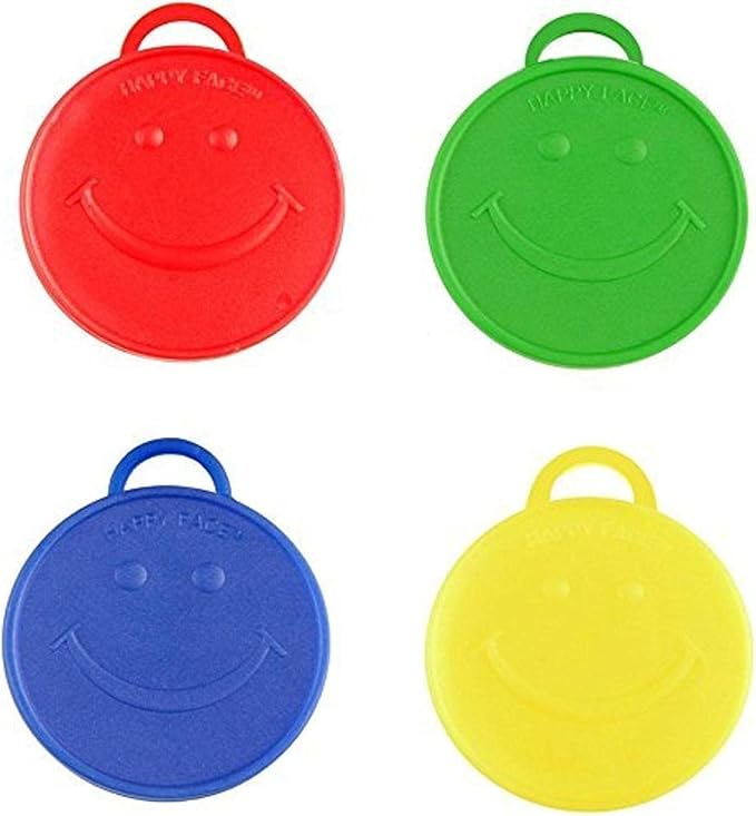 Creative Balloons™ Heavy Happy Balloon Weights – 100 g Primary Assorted – by CreativeBalloonsManufacturing