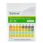 pH Test Strips Paper Universal Wide Range, pH 0-14 Acid Alkaline Litmus Test Strips Paper, Home Usage Water Swimming Pool Cosmetic Scientific School Lab Student Study pH Test