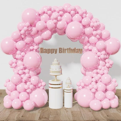 Pink Balloon Arch Kit 111Pcs 18 12 5 Inch Latex Party Balloons Garland by Kawkalsh