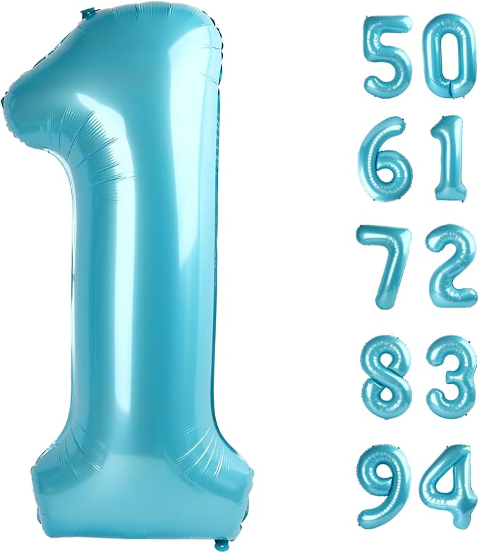 Pastel Blue 1 Balloon by IWERP