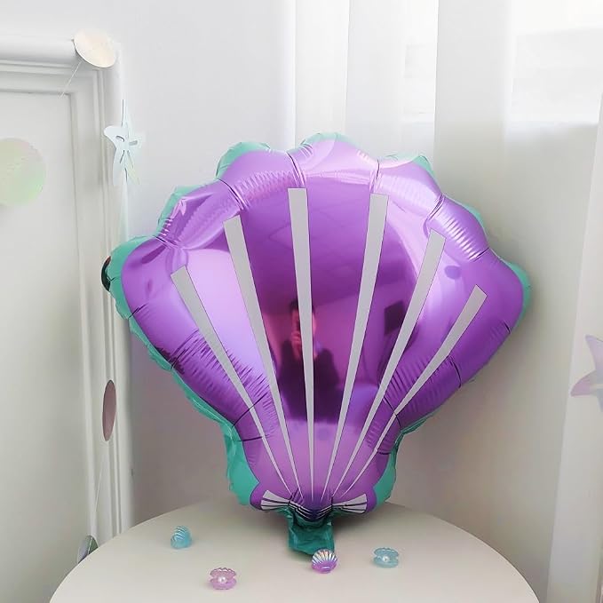 Mermaid Balloon Arch Kit 141pcs Dark Pink and Purple Balloon Garland - Image 4