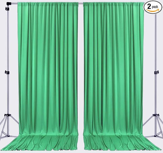 AK TRADING CO. 10 feet x 10 feet Polyester Backdrop Drapes Curtains Panels by Fabrics%7CEventDecor%7CCrafts%7CUpholsteryFoam