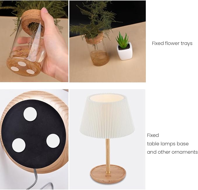 120Pcs Sticky Clear Adhesive Dots, 25mm/0.98" Double Sided Glue Dots, Removable - Image 4
