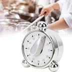 Mechanical Timer Cooking Reminder Precise Alarm Clock Countdown Reminder for Kitchen Hairdressing,Kitchen Timer, Beauty Salon, Hair Color Processing, Cooking, Baking, Kitchen Timer, Mechanical T
