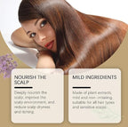Scalp Roll On Gel Treatment, Nourishing Soothing Hair Care Serum, Lightweight Hydrating Massage Roll On for Daily Use