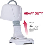 Red by Kiss 3000 Ceramic Tourmaline Professional Hood Dryer, 4 Heat Settings Blow Dryer for Home & Salon, Height Adjustable Convenient Big Hood Size Extra Coverage (1875 Wattage)