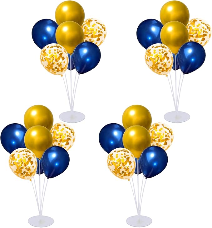 4 Set Balloon Stand Kit for Table Centerpieces by LOBUBT