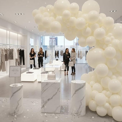 Vellax 146-Pc White Balloon Garland Arch Kit, Baby Shower, DIY | 146-pc white - Image 9