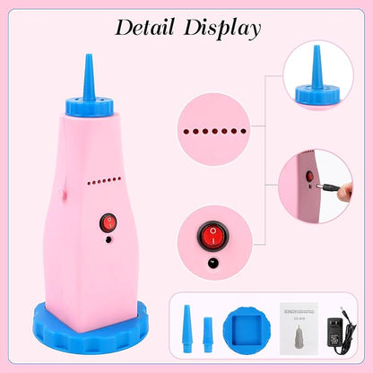 Balloon Pump Electric Air Pump for Long Balloon Inflator Blower Machine for - Image 3