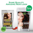 2 Packs Of Light Brown Henna Hair & Beard Color/Dye 100 Grams - Natural Hair Color, Plant-based Hair Dye - The Henna Guys