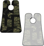 Men's Shaving Accessory Bass Fishing Camo Camouflage American Flag Hunting Black, Waterproof Beard Apron with Hair Catcher & Suction Cups