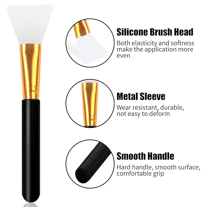 Wig Glue for Lace Front Wigs, Waterproof Lace Front Wig Adhesive & Silicone Applicator for Wigs, Strong Hold Transparent Lace Glue Edge Band HD Cap for Hair Replacement Invisible Hair Bonding (8PCS)