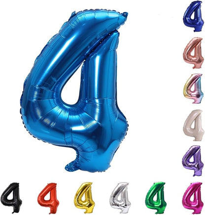YPSelected 32 Inch Large Foil Helium Number Balloon Birthday Wedding Party 0-9 by YPSelected